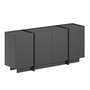Nordure Consola Antracita y Negro